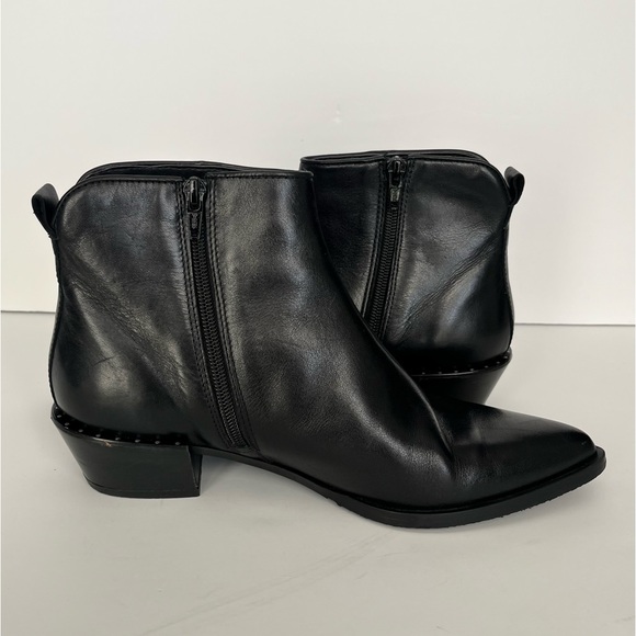 Coach and Four Black Ankle Boots - Picture 2 of 13